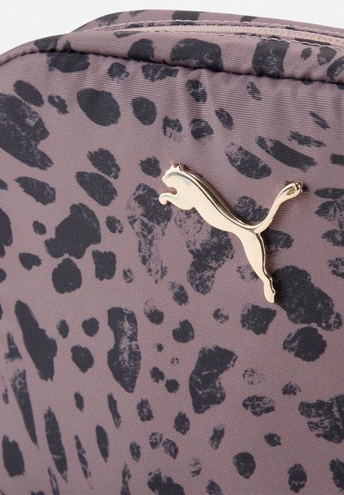PUMA - Pop crossbody bag- sandstone-animal aop