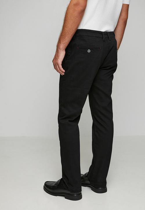 POLO - Adam Quarter Slant Straight Leg Denim - Black