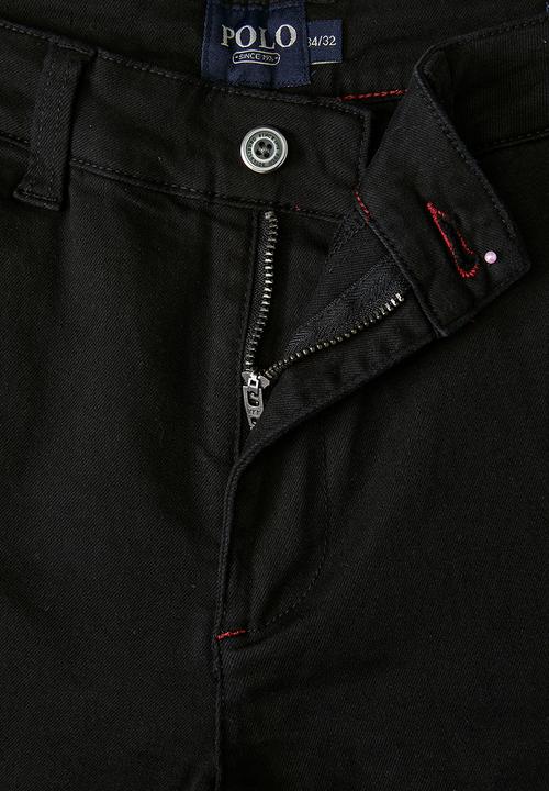 POLO - Adam Quarter Slant Straight Leg Denim - Black