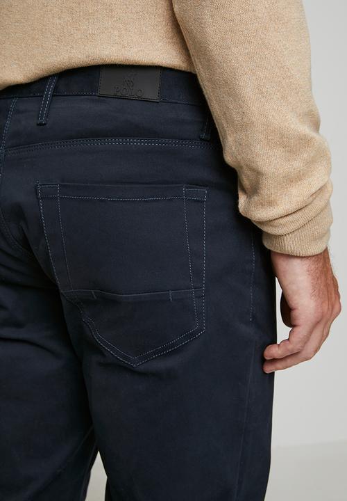 POLO - Ethan Essential 5 Pocket Trouser - Navy