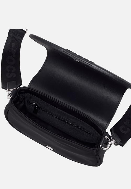 Crocs - Poly Twill Crossbody Bag - Black