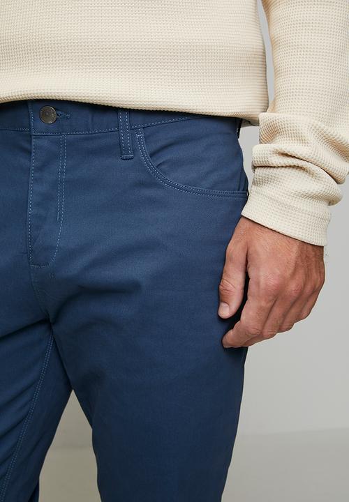 POLO - Ethan Essential 5 Pocket Trouser - Blue