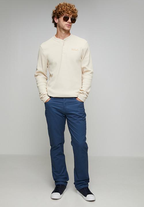 POLO - Ethan Essential 5 Pocket Trouser - Blue