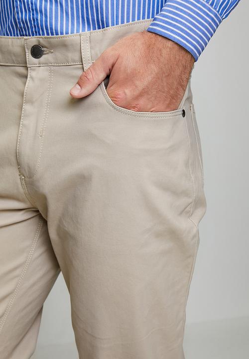 POLO - Ethan Essential 5 Pocket Trouser - Bone