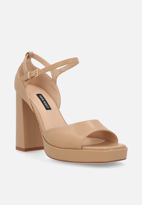 Nine West - Belr3 Ankle Strap Heel - Neutral