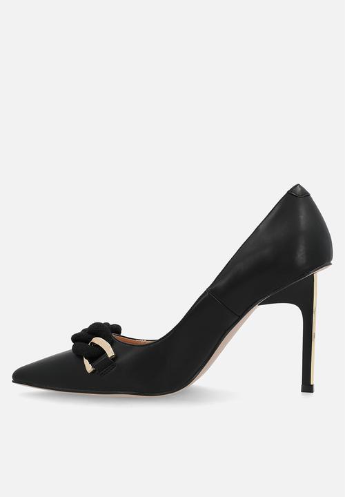 Nine West - Adelaide court heel - black