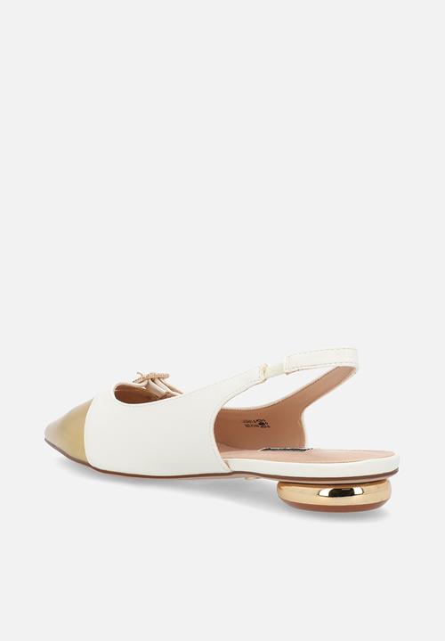 Nine West - Lucida slingback - white