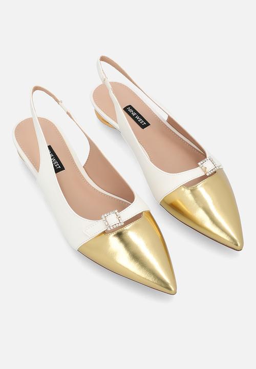 Nine West - Lucida slingback - white