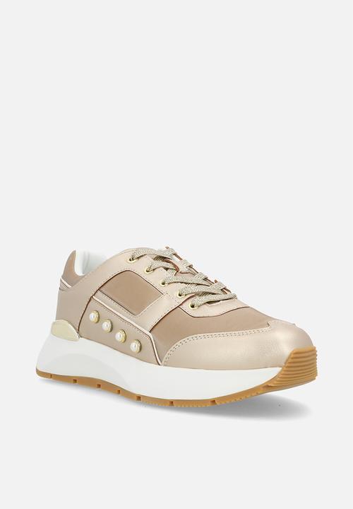 Nine West - Malia sneaker - gold