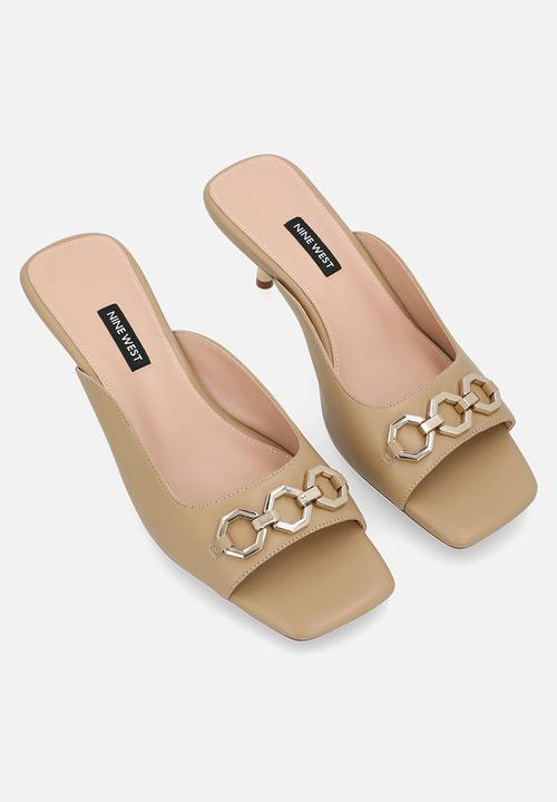 Nine West - Barr Mule Heel - Neutral