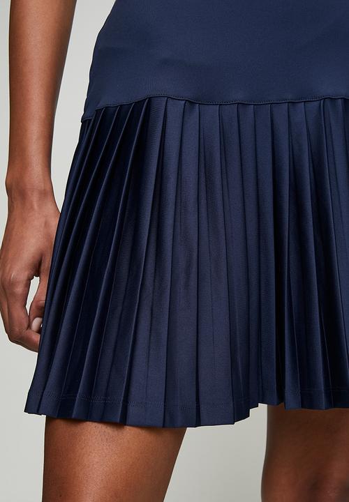 Pringle of Scotland - Pringle hariette pleated golf skort - navy