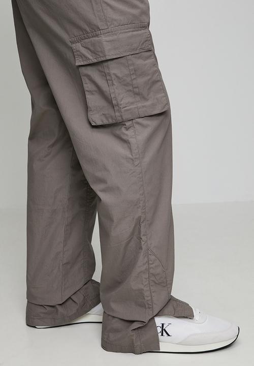 Brave Soul - Cotton Poplin Cargo Pant - Taupe