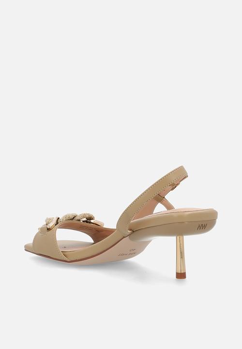 Nine West - Barane Slingback Heel - Neutral