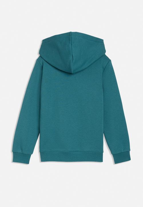 PUMA - Ess No. 1 Logo Hoodie Fl Ps - Emerald Ice