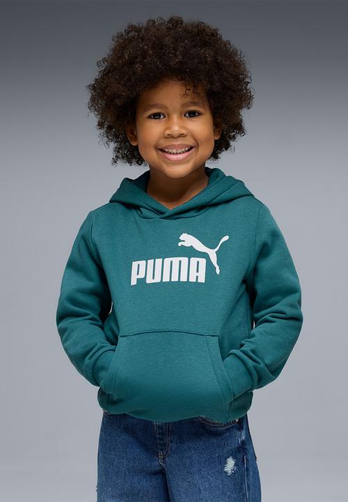 Ess no. 1 logo hoodie fl ps - emerald ice