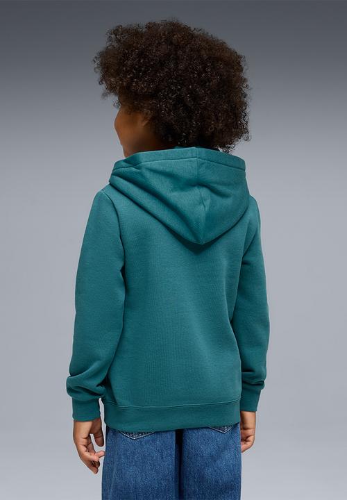 PUMA - Ess No. 1 Logo Hoodie Fl Ps - Emerald Ice