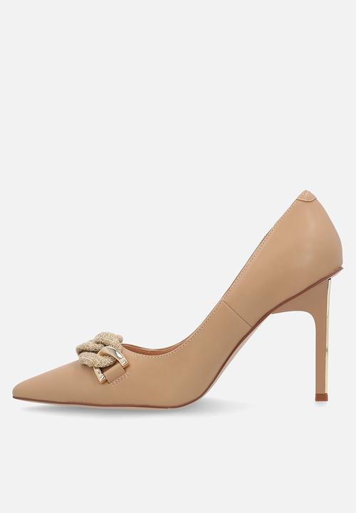 Nine West - Adelaide court heel - tan 