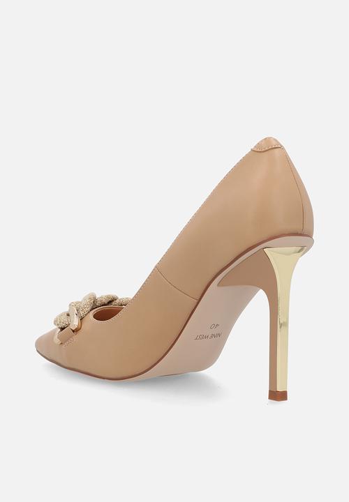 Nine West - Adelaide court heel - tan 