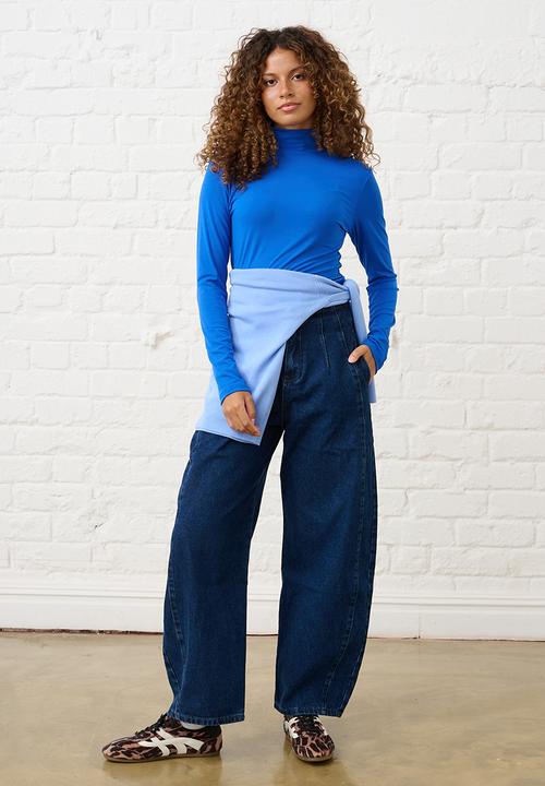 Me&B - Luxe Poloneck Essential - Electric Blue