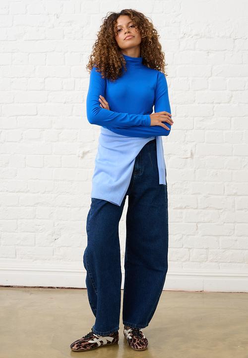 Me&B - Luxe Poloneck Essential - Electric Blue