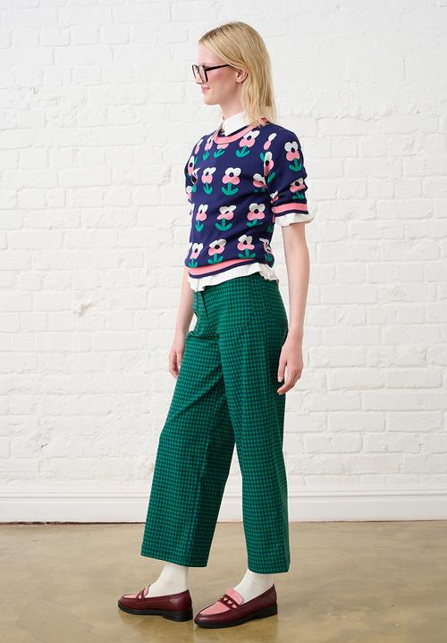Me&B - Knitwear Top in Tulip Novelty - Purple