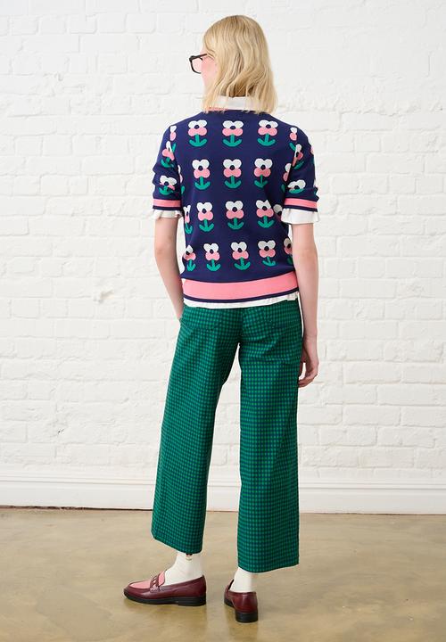 Me&B - Knitwear Top in Tulip Novelty - Purple