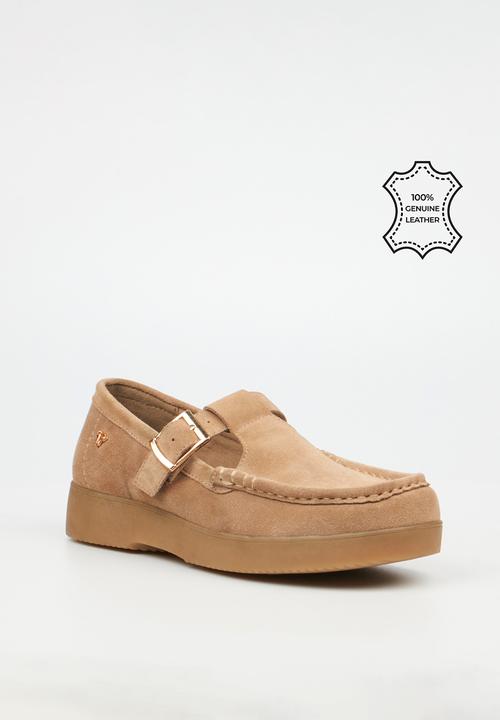 Butterfly Feet - Blaine 2 mary-jane - taupe