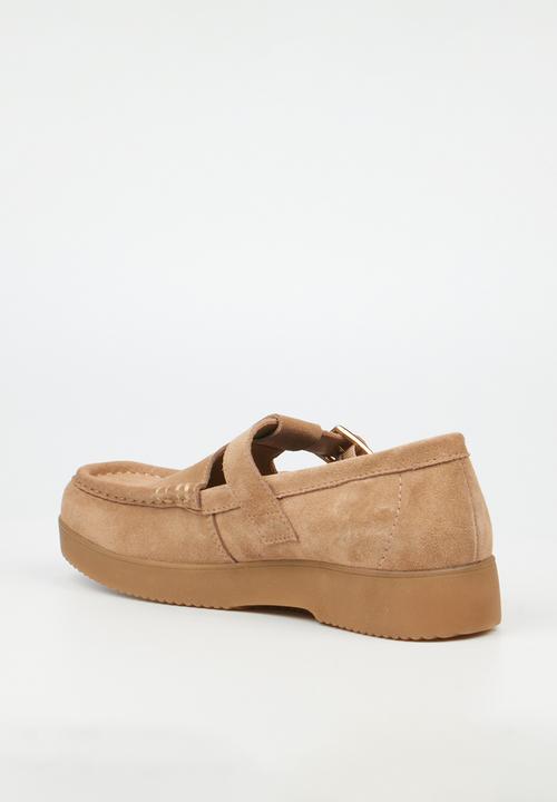 Butterfly Feet - Blaine 2 mary-jane - taupe