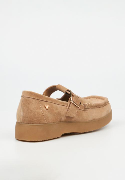 Butterfly Feet - Blaine 2 mary-jane - taupe