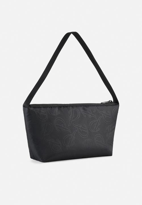 PUMA - Pop long flute bag - puma black-puma script aop