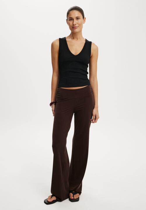 Cotton On - Honey pant - dark oak