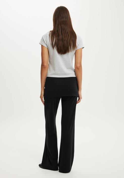 Cotton On - Honey skirt pant - black