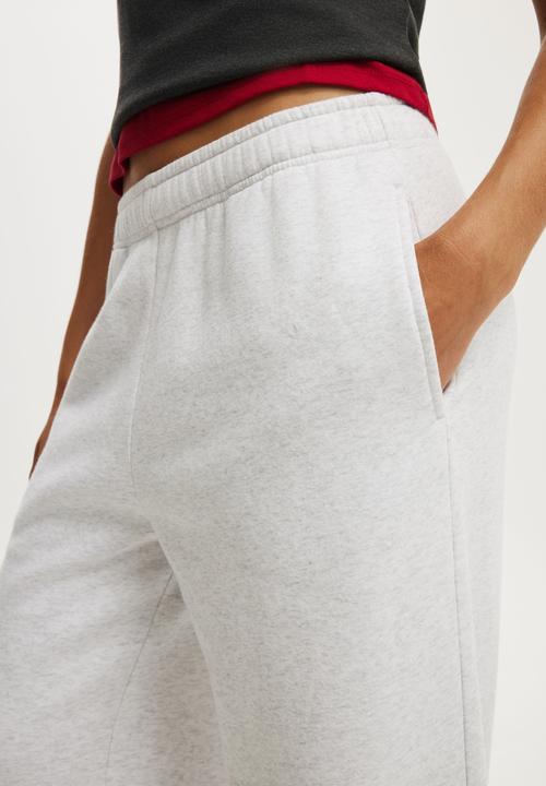 Cotton On - Baggy Sweatpant - Light Grey Marle