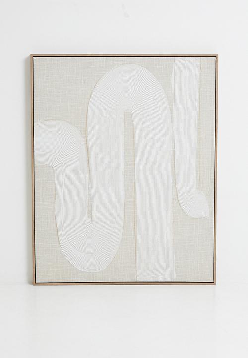 Serene Flow - Natural Frame