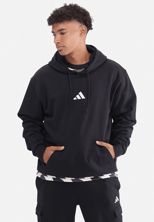 adidas Performance - Feel Cozy FL Hoodie  - Black/white