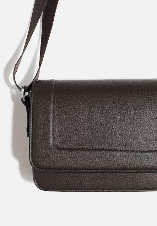 H&M - Crossbody bag - dark khaki green