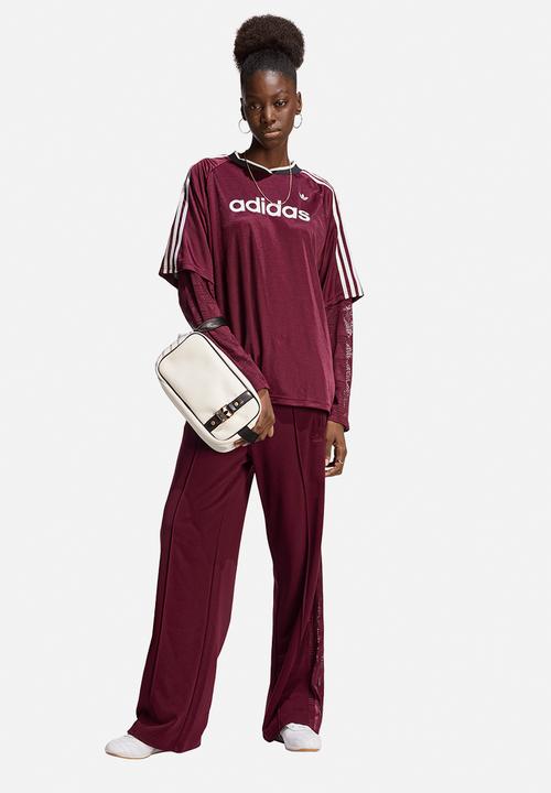 adidas Originals - Lace Ls Jersey - Maroon