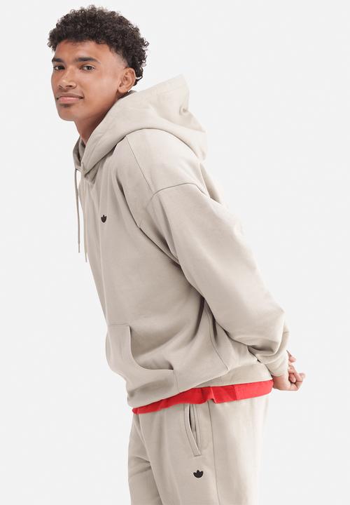 adidas Originals - Trefoil Essentials Hoodie French Terry -  Lt Brown
