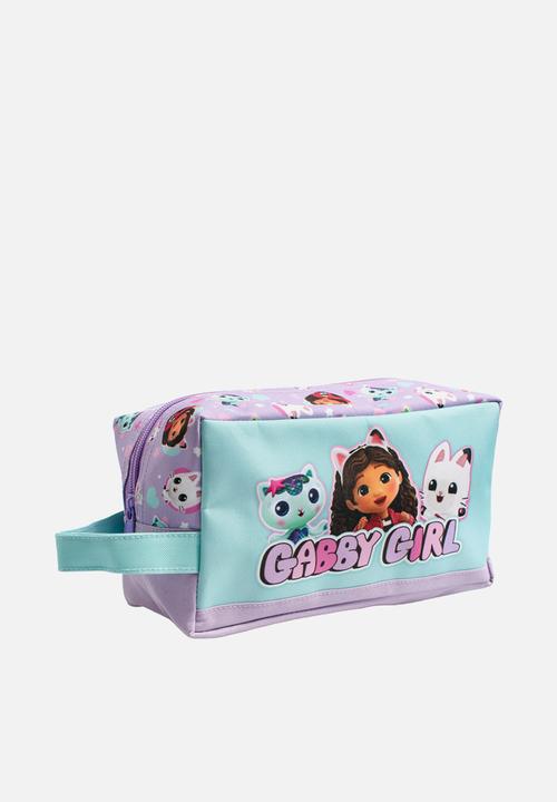 Character Group - Gabby's Dollhouse Toiletry Bag - Lilac & Blue