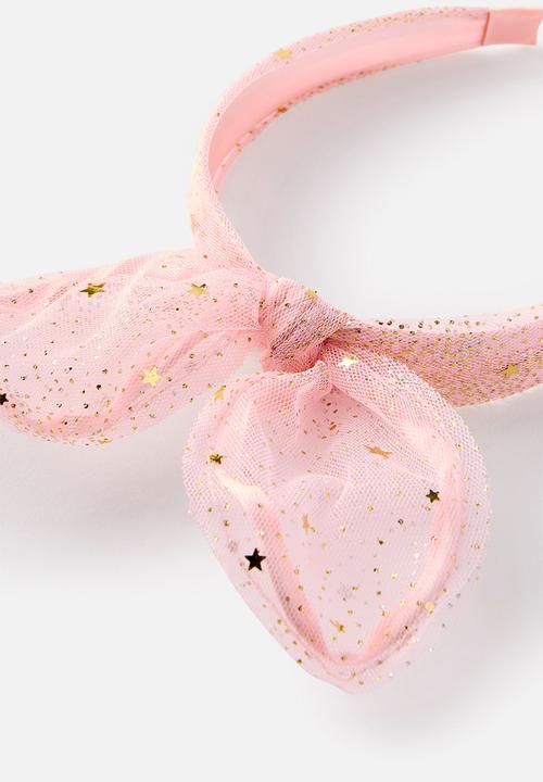 Cotton On - Kids Novelty Headband - Zephyr/Tulle Bunny