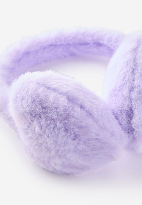 Cotton On - Emma Earmuffs - Vintage Lilac/Hearts