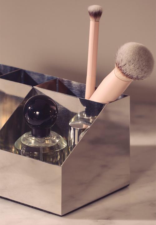 H&M - Metal storage box - silver-coloured