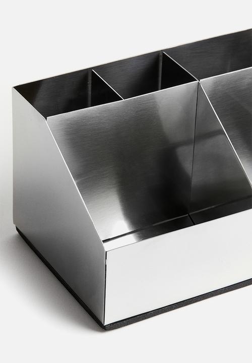 H&M - Metal storage box - silver-coloured
