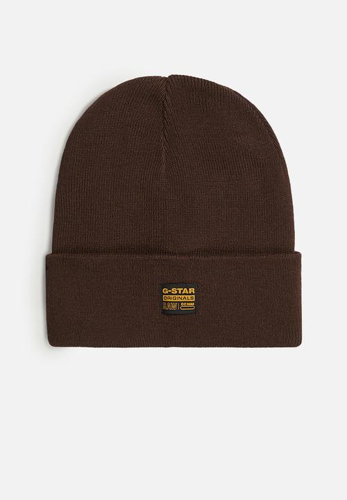 G-STAR - Effo Long Beanie - Chocolate Plum