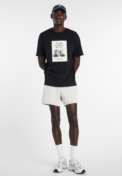 New Balance  - NB Athletics Celebrated Icons 574 Ad Tee - Black