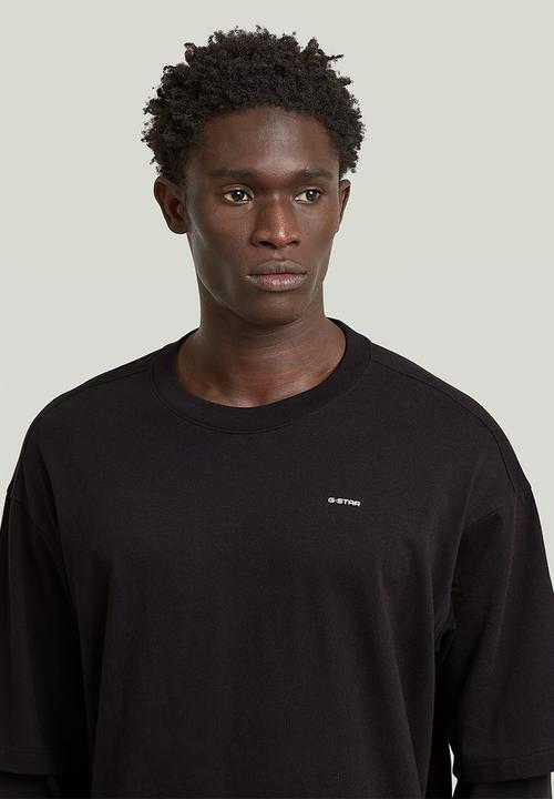 G-STAR - Double Sleeve Loose R T - Dk Black