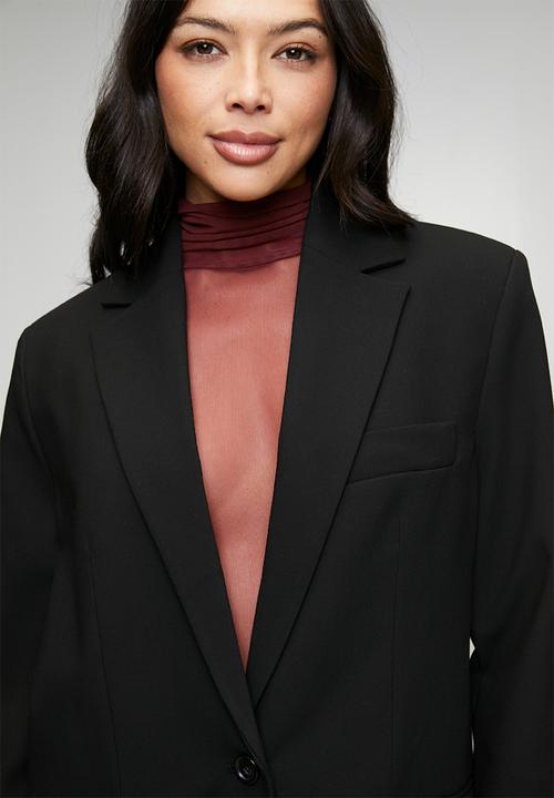 MANGO - Blazer milano - black