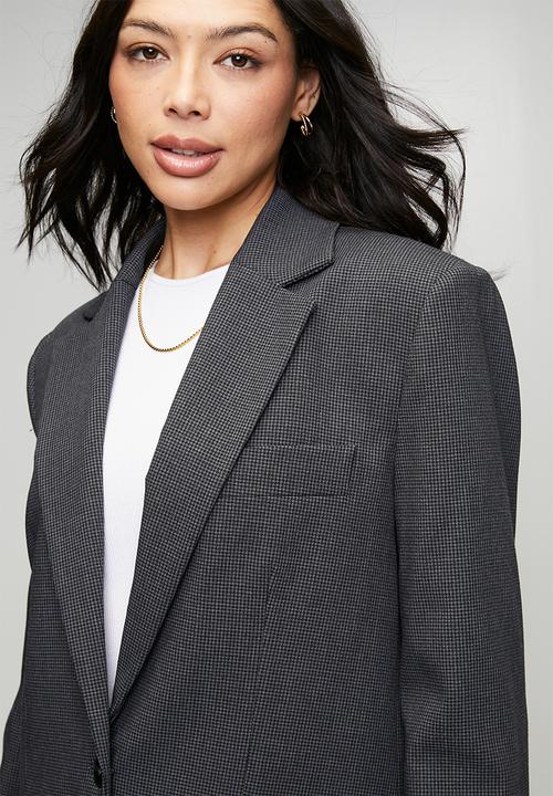 MANGO - Blazer mila - grey