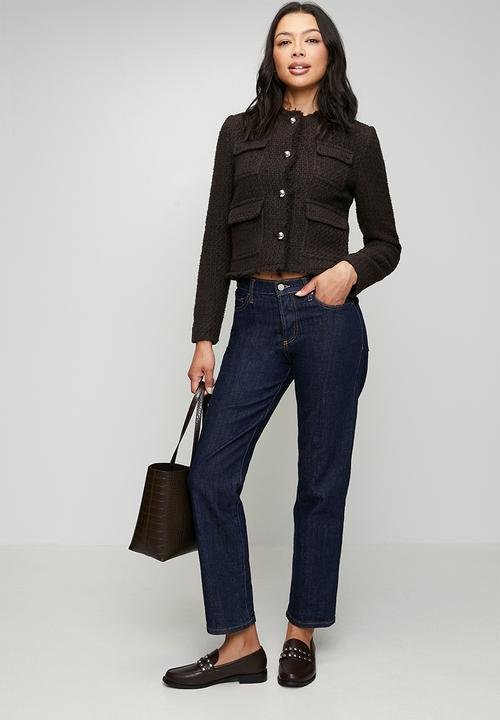 MANGO - Jacket winter - dark brown