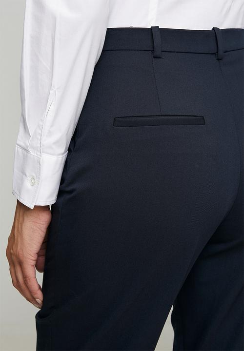 MANGO - Trousers boreal - navy